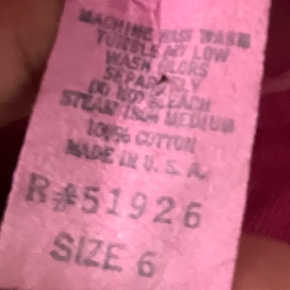 Vintage 80’s hot pink fuchsia high waist rise denim mom jeans - Picture 10 of 10